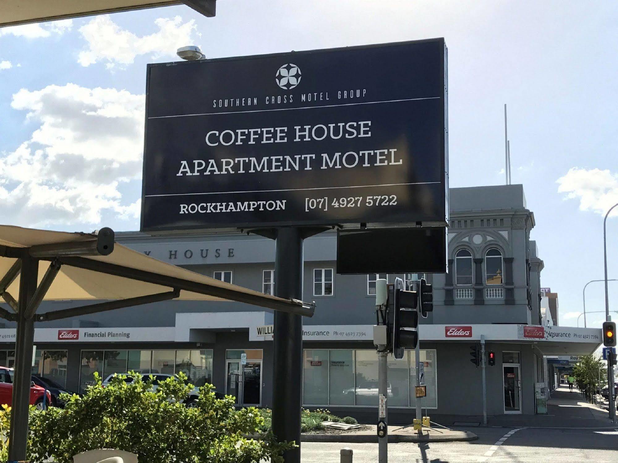 Coffee House Apartment Motel Рокхемптън Екстериор снимка